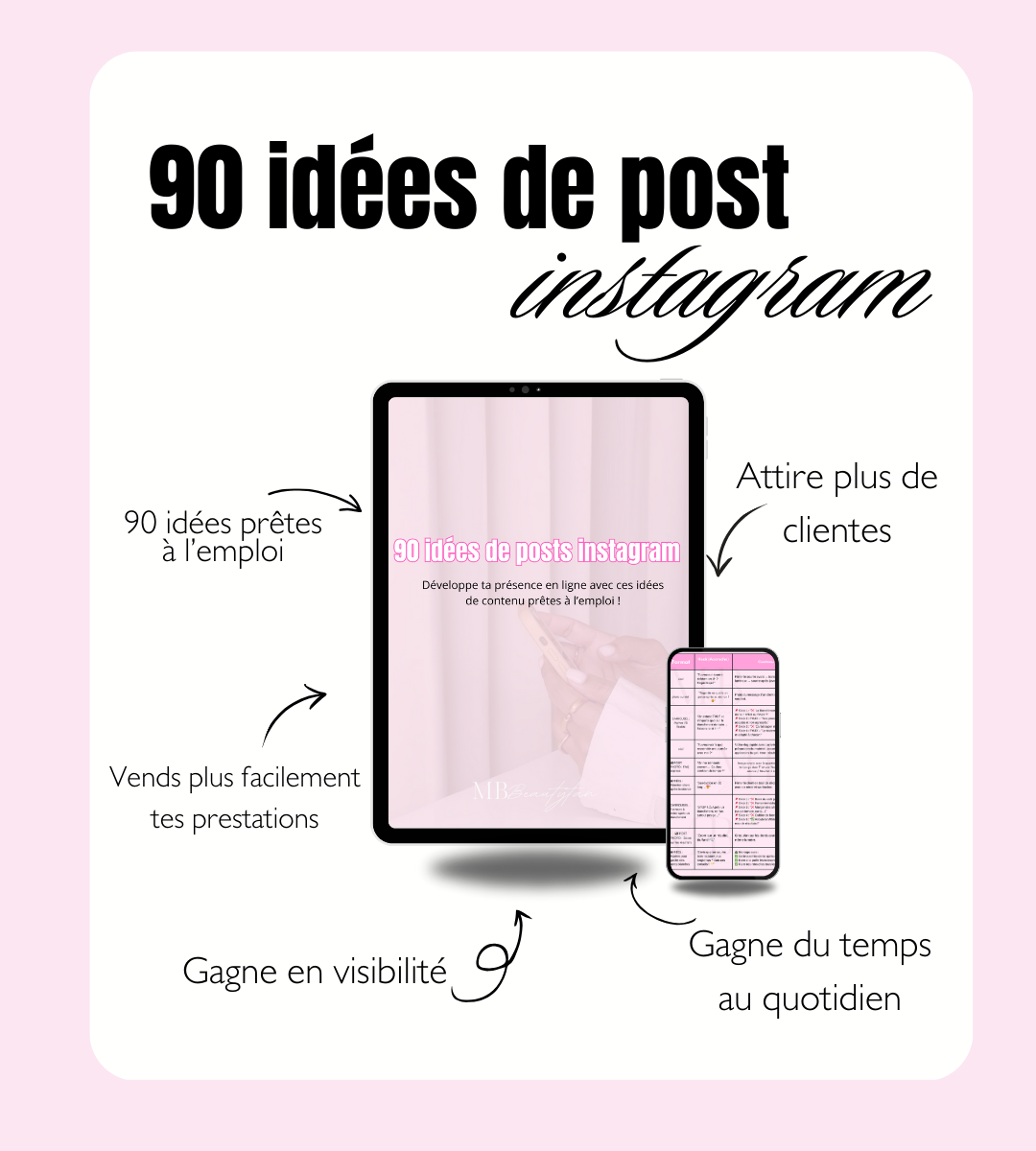90 Idées de Posts Instagram